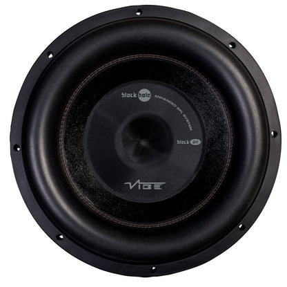 VIBE BLACKAIR12D2-V7: Black Air 12 inch Dual 2Ω Subwoofer